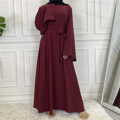 Abaya cintrée classique