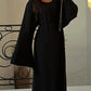 Abaya dubai noir