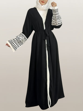 abaya dubai ouverte